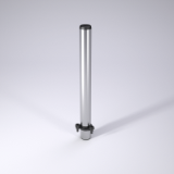 2021.46. - Guide pillar with collar, screw clamp retention, DIN 9825/~ISO 9182-5