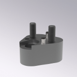 2664.04. - Triangle retainer, for punches ISO 8020 with anti-rotation element