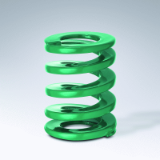 241.14. - High performance compression spring, SF, Colour Green, DIN ISO 10243