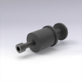 244.xx.3.xxx.10 - Spring- and spacer unit for compression spring, low installation space, without spacer sleeve