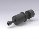 244.xx.3.xxx.11 - Spring- and spacer unit for compression spring, low installation space, with spacer sleeve