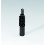 2470.10. .1 - Spring plunger, standard spring force, VDI 3004, Colour marking: yellow