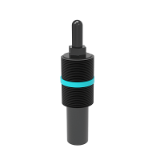 2470.30. .2 - Spring plunger, maintenance-free, increased spring force, VDI 3004, Colour marking: red
