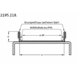 2195.218. - Delimiting guide with loss prevention for conveyor belt